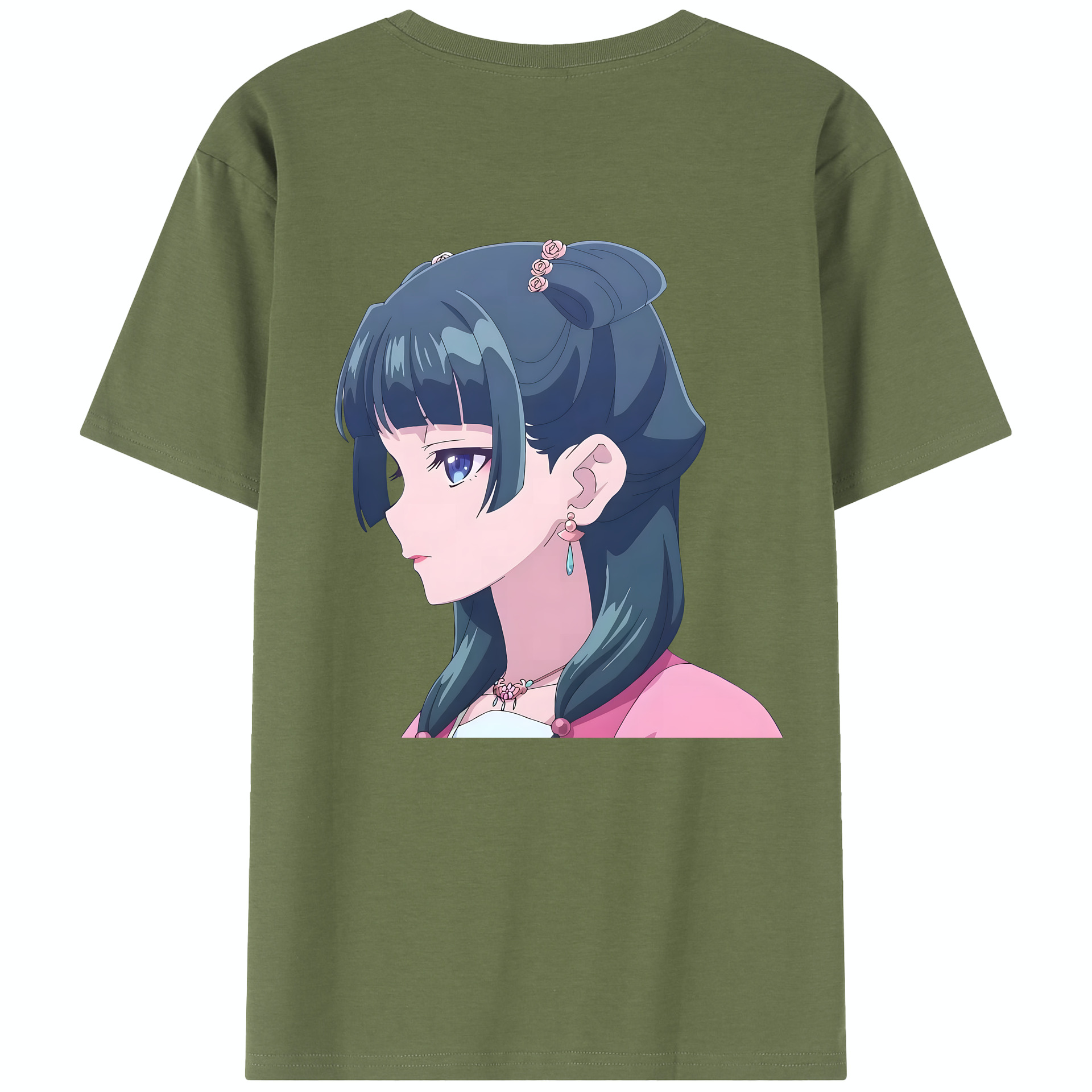 （画像用） 薬屋のひとりごと The Apothecary Diaries 綿100％半袖Tシャツ（背面プリント）